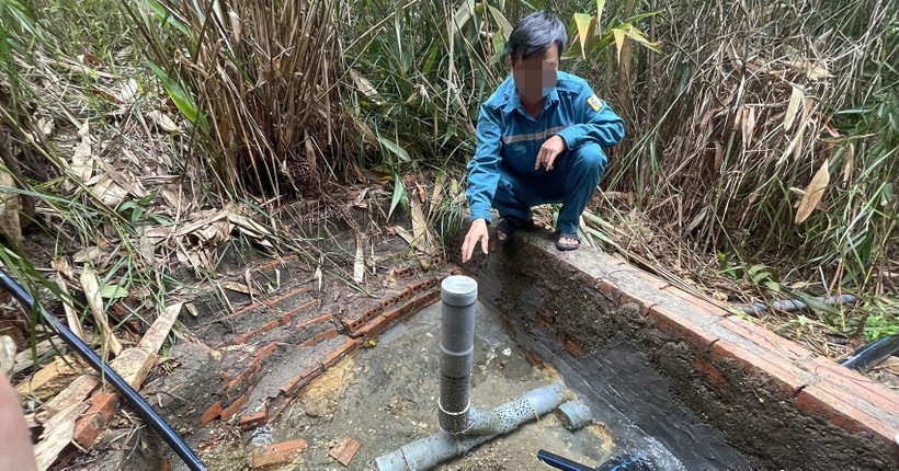 Khu đô thị Sonasea Vân Đồn Harbor City lấy nước trái phép trên rừng về sử dụng?