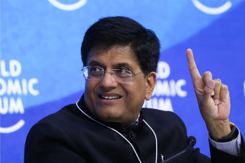 Ông Piyush Goyal, Bộ trưởng Bộ Thương mại của Ấn Độ (Ảnh: Tech Crunch)