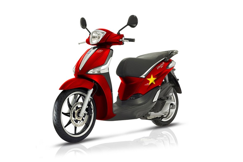 Về cơ bản, phiên bản giới hạn Piaggio Liberty U23 không có quá nhiều điểm khác so với phiên bản tiêu chuẩn