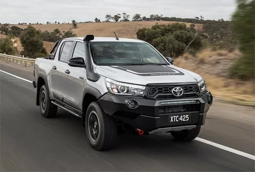 Mẫu bán tải Hilux - xe bán chạy nhất của Toyota tại Australia - thuộc các mẫu xe bị lỗi bộ lọc khí thải.
