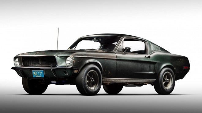 Chiếc Ford Mustang GT đời 1968 nổi tiếng.
