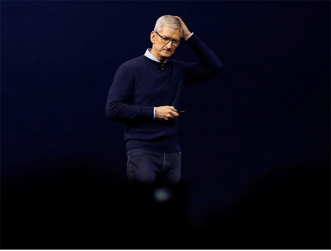 ông Tim Cook, CEO của Apple (ảnh Reuters)