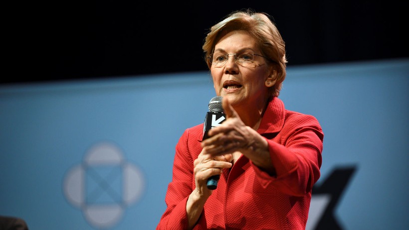 Thượng nghị sỹ đảng Dân chủ Elizabeth Warren (ảnh: Firstpost)