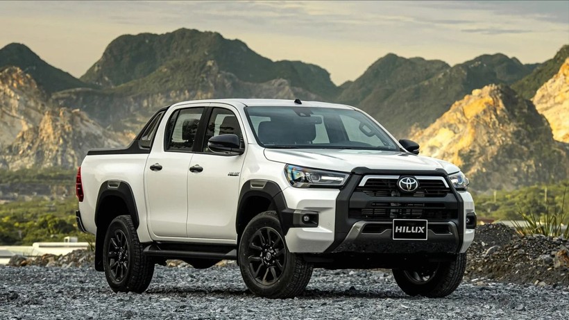 Doanh số xe bán tải tháng 5: Toyota Hilux bứt phá, Ford Ranger vẫn là "ông hoàng"