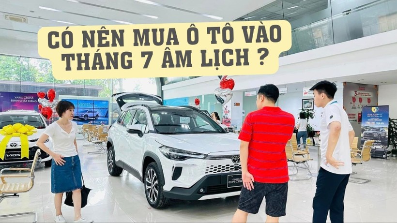 Lý do nên xuống tiền mua ô tô tháng 7 âm lịch