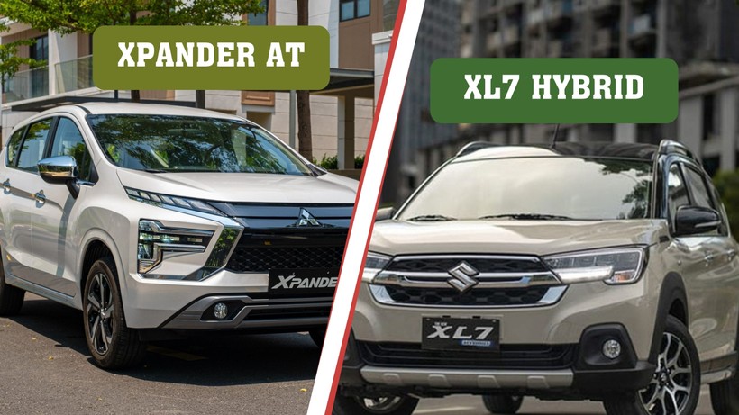 MPV 7 chỗ chọn Suzuki XL7 Hybrid hay Mitsubishi Xpander AT?