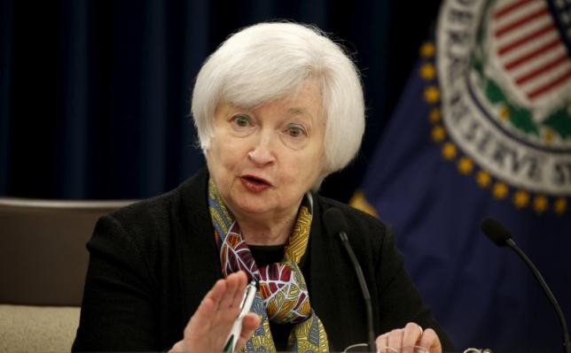 Chủ tịch FED bà Janet Yellen. Ảnh: Reuters