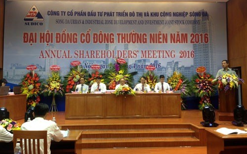 Sudico đặt mục tiêu cho năm 2016 tăng cả doanh thu và lợi nhuận.