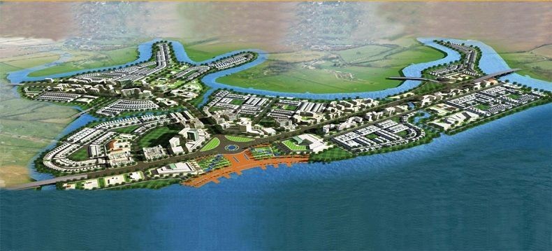 Phối cảnh dự án Aqua City. (Ảnh: Internet)