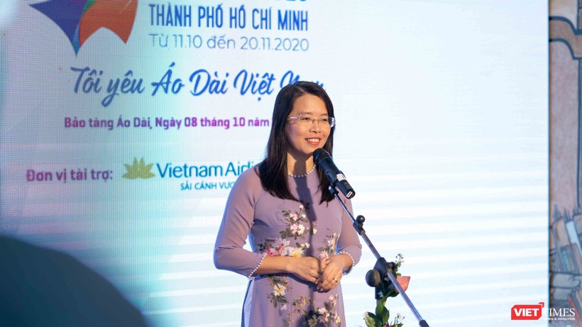 Bà Nguyễn Thị Ánh Hoa, tân Giám đốc Sở Du lịch TP.HCM (Ảnh: HB) 