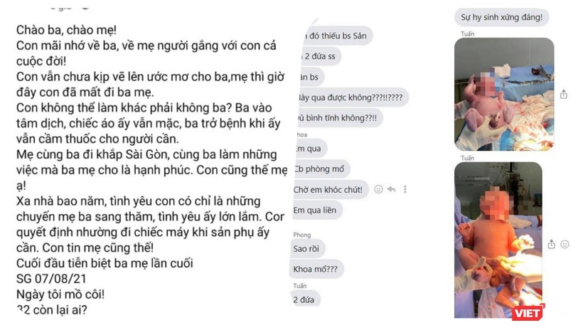 Câu chuyện lan truyền trên mạng xã hội facebook "lấy nước mắt" cộng đồng mạng