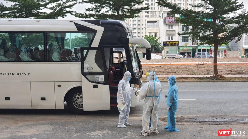 TP.HCM khuyến khích người dân tự xét nghiệm COVID-19 trước khi đến các tỉnh thành khác. Ảnh: HCDC 