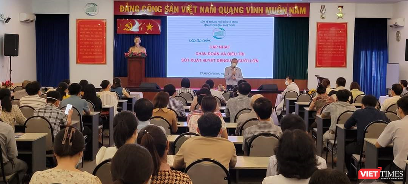 Đẩy mạnh tập huấn công tác phòng chống dịch Sốt xuất huyết Dengue tại nhiều bệnh viện tuyến cuối ở TP.HCM 