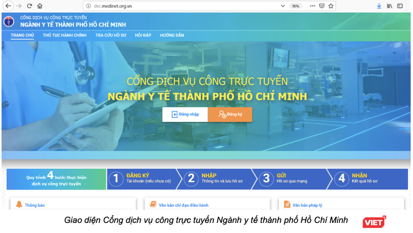 Triển khai nhiều hoạt động tạo thuận lợi hơn cho người dân trong sử dụng các dịch vụ hành chính công trực tuyến cấp độ 3 và 4 (Ảnh chụp màn hình)