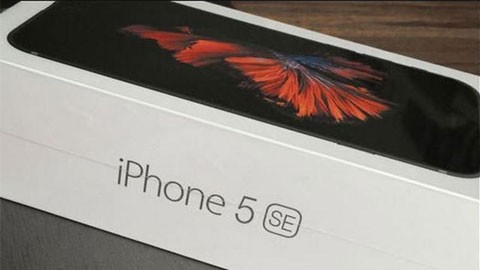 Rò rỉ hình ảnh mở hộp iPhone 5se