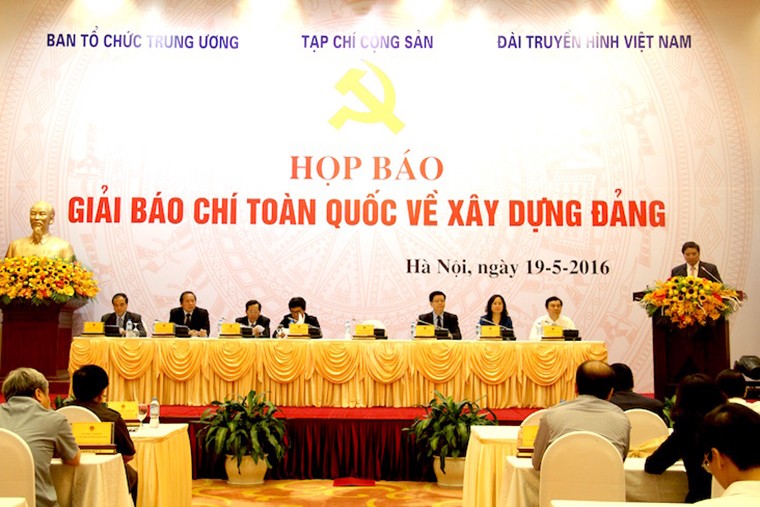 Phát động giải báo chí toàn quốc “Búa liềm vàng” về xây dựng Đảng năm 2016