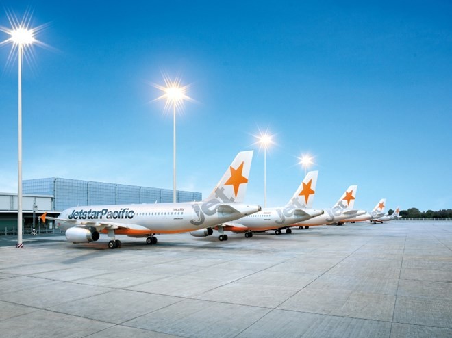 Đội bay Airbus A320 mới của Jetstar Pacific. (Ảnh: Jetstar cung cấp)