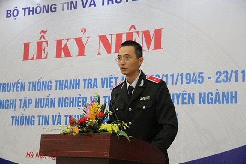 Chánh Thanh tra Bộ TT&TT Đặng Anh Tuấn. Ảnh Mic.gov.vn