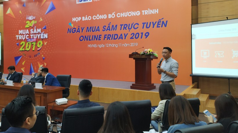 Buổi họp báo công bố sự kiện Online Friday 2019 diễn ra sáng nay.