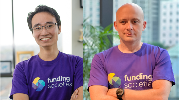 Kelvin Teo - Đồng sáng lập & Giám đốc Điều hành Tập đoàn, Funding Societies Modalku và Ryan Galloway - Giám đốc Quốc gia, Funding Societies Việt Nam.