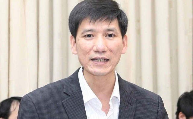 Bị can Nguyễn Văn Bình - Vụ trưởng vụ Pháp chế, Bộ Lao động - Thương binh và Xã hội.
