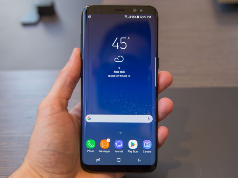 Samsung Galaxy S8. (Ảnh: ZDnet)