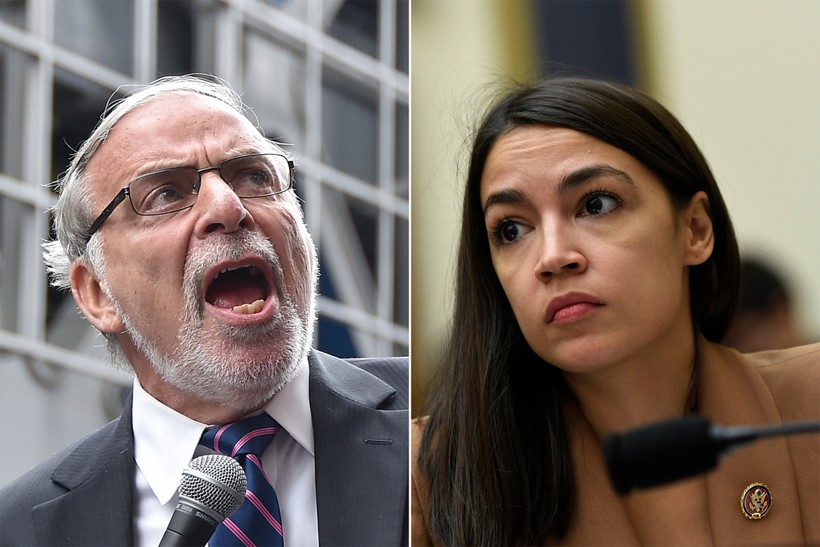 Nữ nghị sĩ Ocasio-Cortez (phải) đã đưa ra lời xin lỗi chính thức và gỡ chặn ông Hikind trên mạng xã hội Twitter (Ảnh: NYPost)