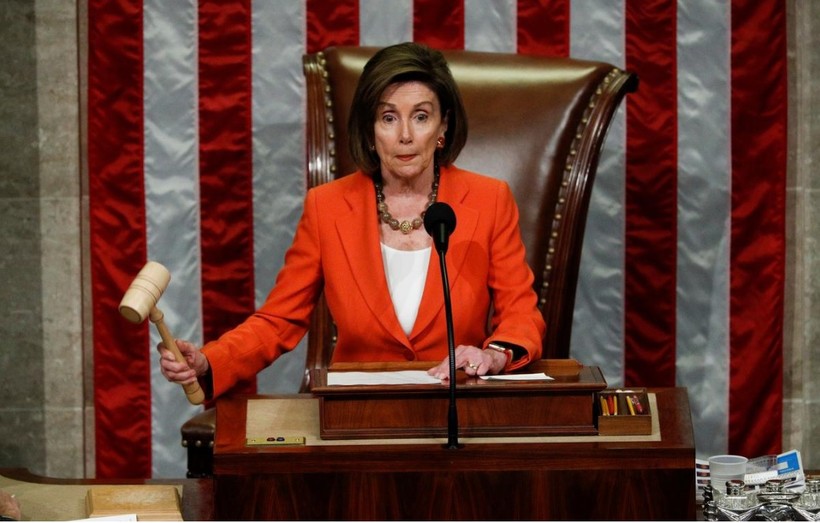 Chủ tịch Hạ viện Mỹ Nancy Pelosi (Ảnh: Reuters)