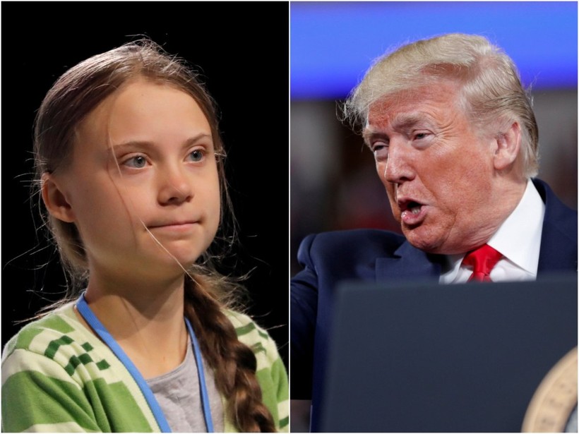 Đây là lần thứ hai mà Tổng thống Trump buông lời chế giễu Greta Thunberg (Ảnh: Business Insider)