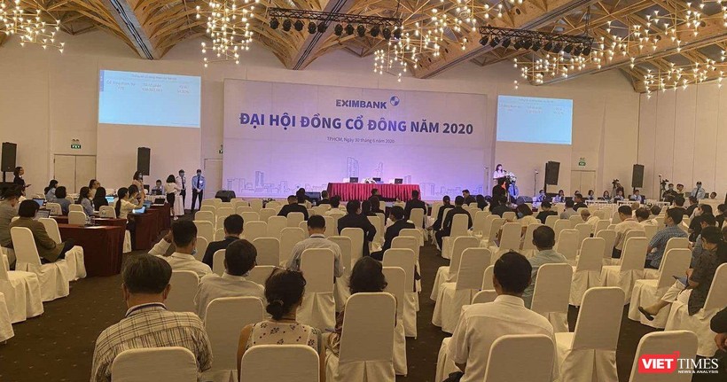 Phiên họp ĐHĐCĐ bất thường năm 2019 và ĐHĐCĐ thường niên năm 2020 của Eximbank được tổ chức tại cùng một địa điểm