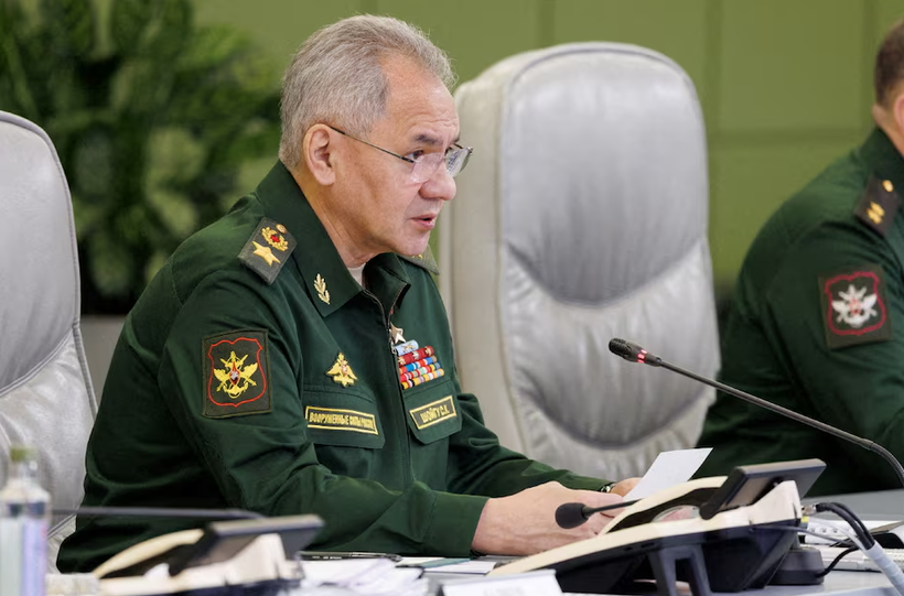 Bộ trưởng Quốc phòng Nga Sergey Shoigu (Ảnh: Reuters)