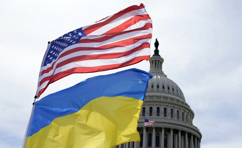 Thượng viện Mỹ thông qua dự luật viện trợ cho Ukraine với số phiếu thuận áp đảo (Ảnh: AP)
