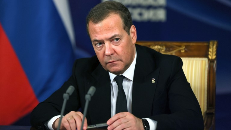 Phó Chủ tịch Hội đồng An ninh Nga Dmitry Medvedev (Ảnh: Sputnik)