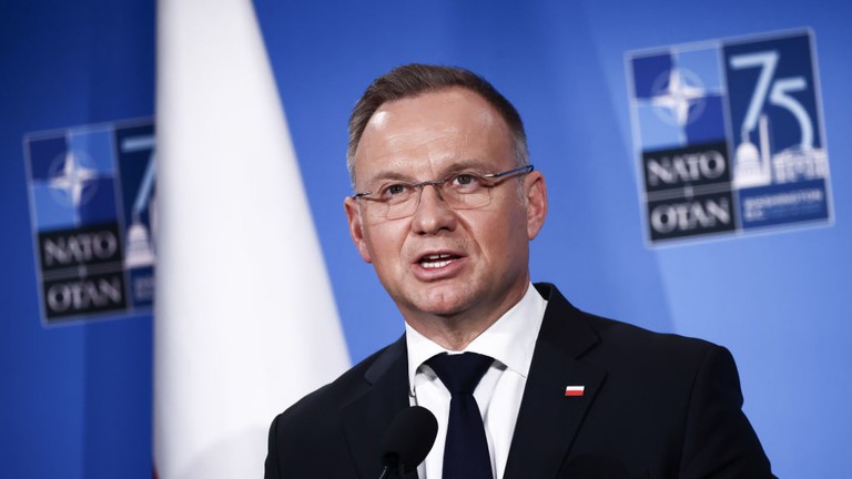 Tổng thống Ba Lan Andrzej Duda (Ảnh: Getty)