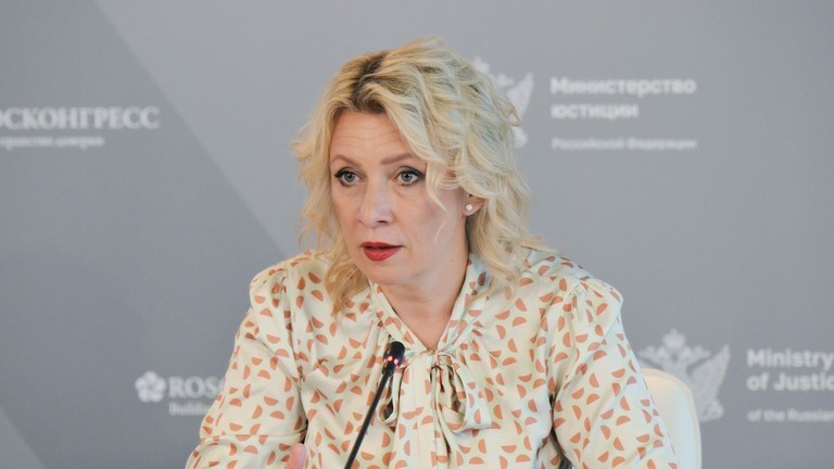 Người phát ngôn Bộ Ngoại giao Nga Maria Zakharova (Ảnh: Sputnik)