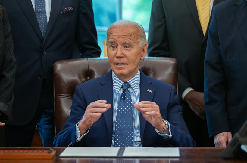 Tổng thống Mỹ Joe Biden đã phê duyệt chiến lược hạt nhân tuyệt mật vào tháng 3 năm nay, theo The New York Times (Ảnh: EPA)