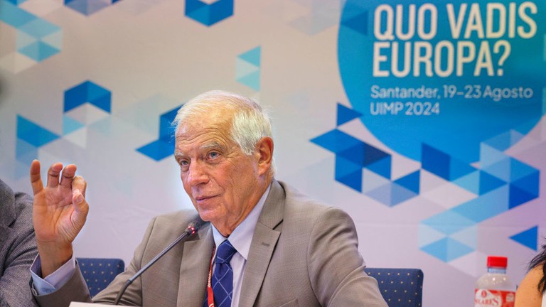 Đại diện cấp cao về chính sách đối ngoại và an ninh của EU Josep Borrell (Ảnh: Getty)