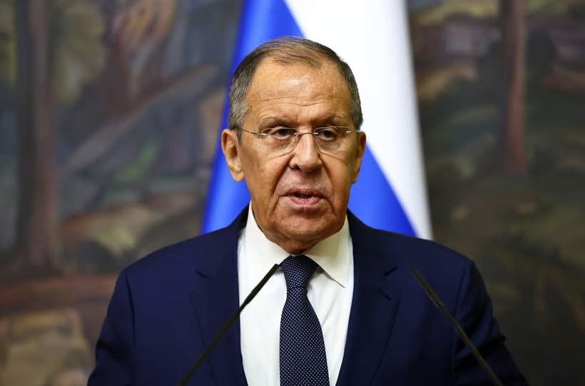 Ngoại trưởng Nga Sergey Lavrov cáo buộc phương Tây đang "đùa với lửa" khi xem xét cho phép Ukraine tấn công sâu vào lãnh thổ Nga (Ảnh: EPA)