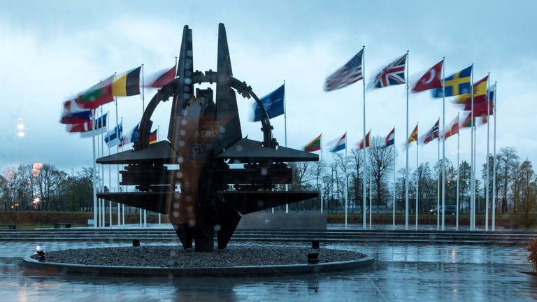 Trụ sở của NATO ở Brussels, Bỉ (Ảnh: Getty)