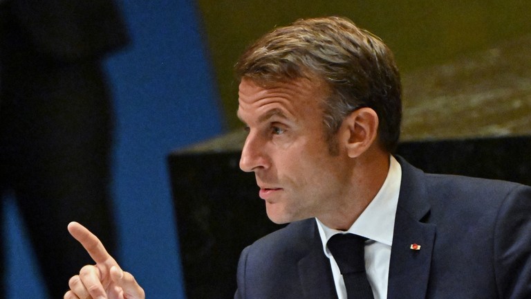 Tổng thống Pháp Emmanuel Macron (Ảnh: Sputnik)