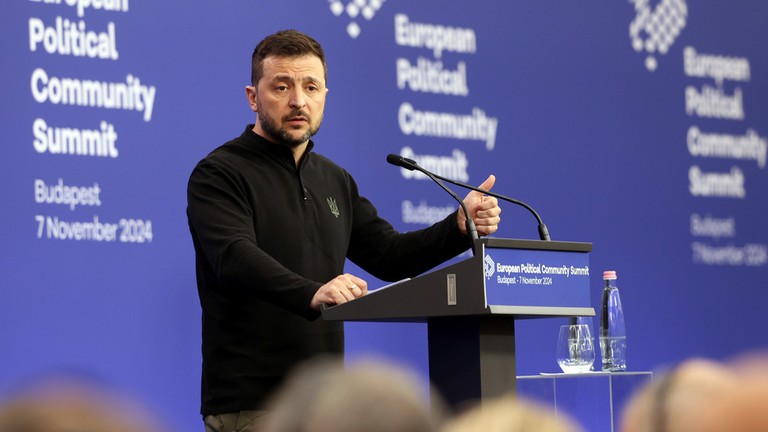 Tổng thống Ukraine Volodymyr Zelensky. Ảnh: Getty.