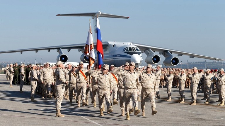 Căn cứ Khmeimim ở Latakia của Syria. Ảnh: Getty.