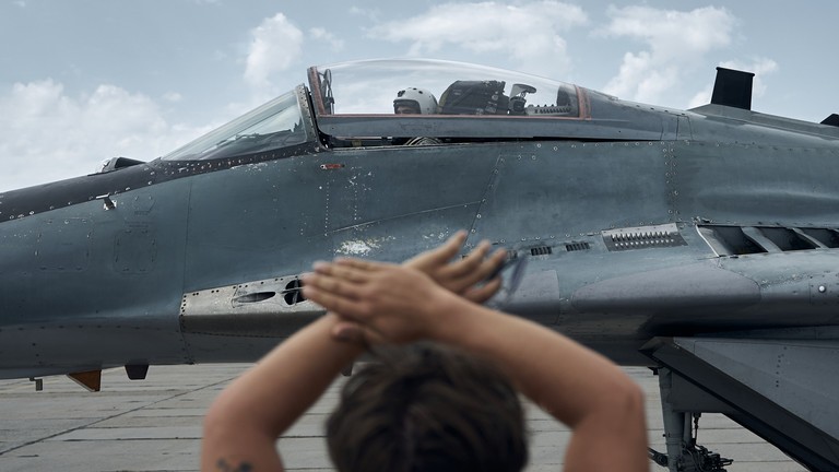 Một chiếc MiG-29 ở Ukraine ngày 2/8/2023. Ảnh: Getty.