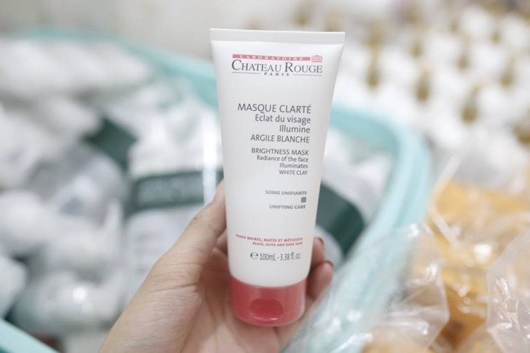 Mặt nạ trắng da Laboratoire Chateau Rouge Masque Clarte' Argile Blanche Soin Unifiant 