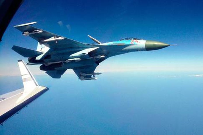 Máy bay tiêm kích Su-27 của Không quân Nga