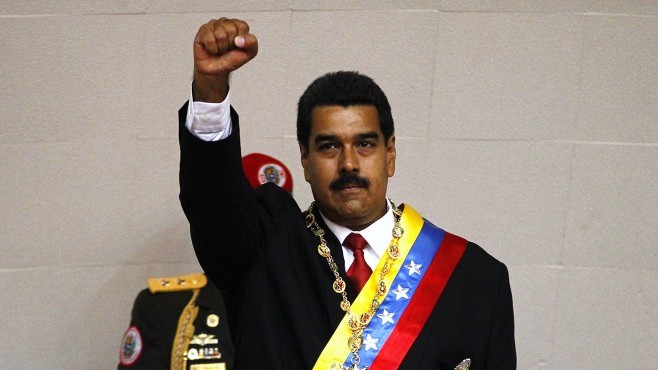 Tổng thống Venezuela Maduro.