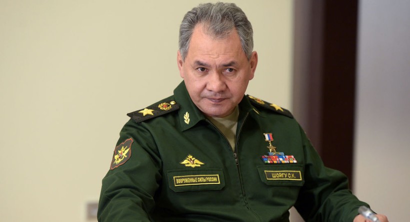 Bộ trưởng Quốc phòng Nga Sergei Shoigu.