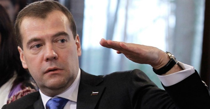 Thủ tướng Nga Dmitry Medvedev