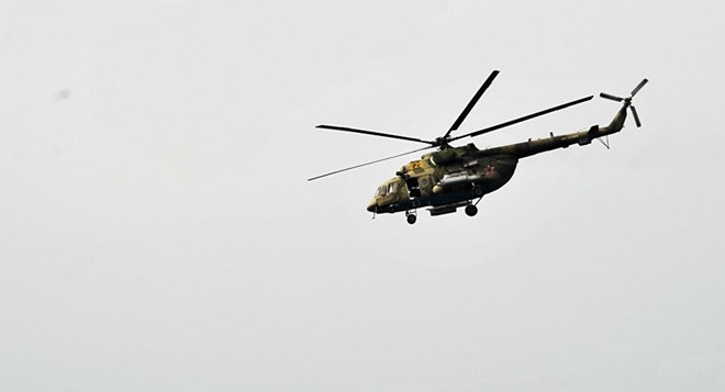 Trực thăng Mi-8 của Nga cũng bị tấn công khi đang tìm kiếm Su-24.