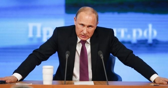 Ông Putin cũng nhắc lại quan điểm cho rằng không lực Thổ Nhĩ Kỳ không nhất thiết phải bắn rơi chiếc máy bay Nga. Ảnh: RT